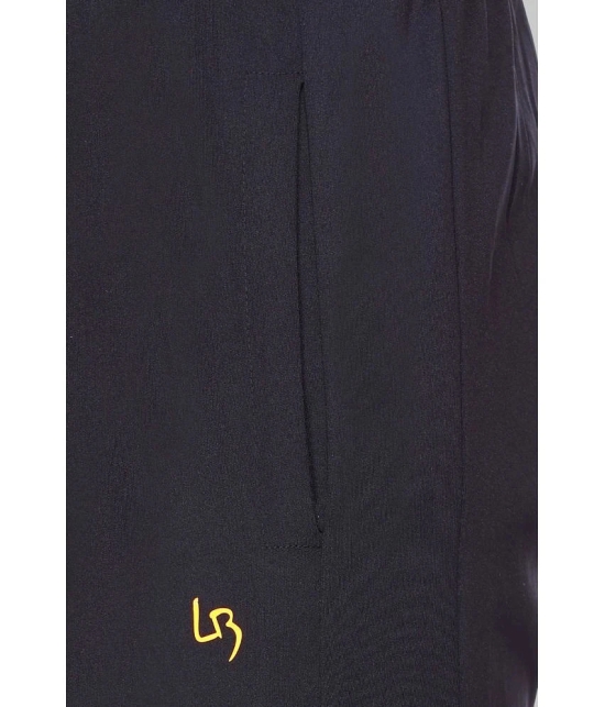 LEEBONEE Black Polyester Mens Trackpants ( Pack of 1 ) - None