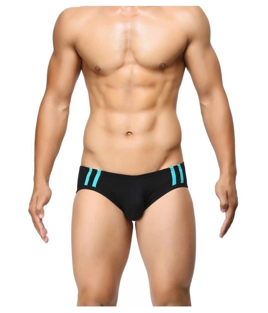 La Intimo Black Brief Single - 38