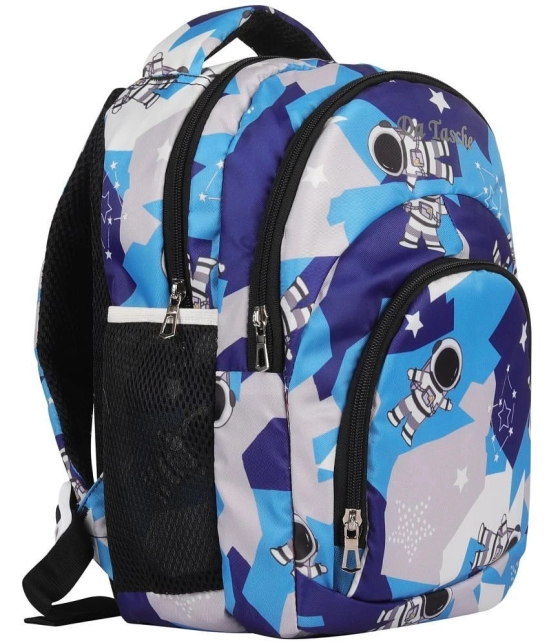 Da Tasche Blue Polyester Backpack For Kids