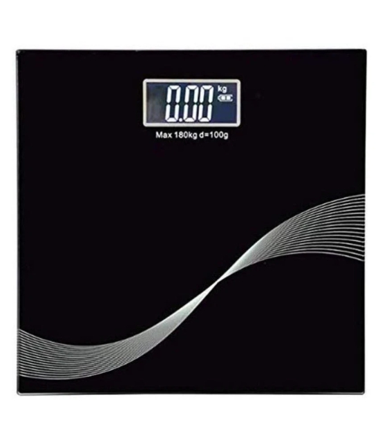 sakshi enterprise Lcd Display Digital Weighing Machine For Human Body Digital Weighing Scale(Black Pattern). Weighing Scale