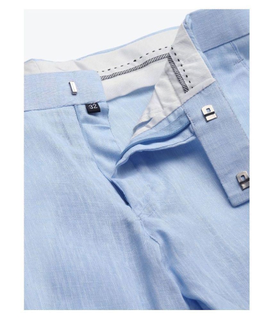 Hangup Blue Regular -Fit Trousers - None