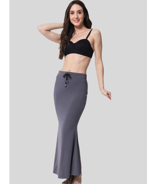 SELETA - Grey Saree Shapewear Cotton Women''s Shaping  Bottoms ( Pack of 1 ) - None