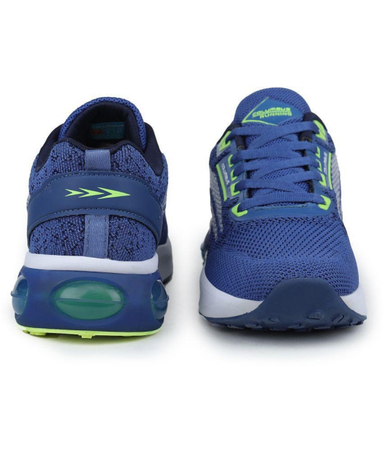 Columbus - SHOOT Sports Shoes Blue Men's Sports Running Shoes - None