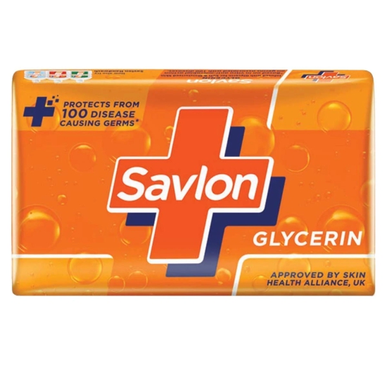 Savlon Glycerin Germ Protection Bathing Soap Bar, 75G