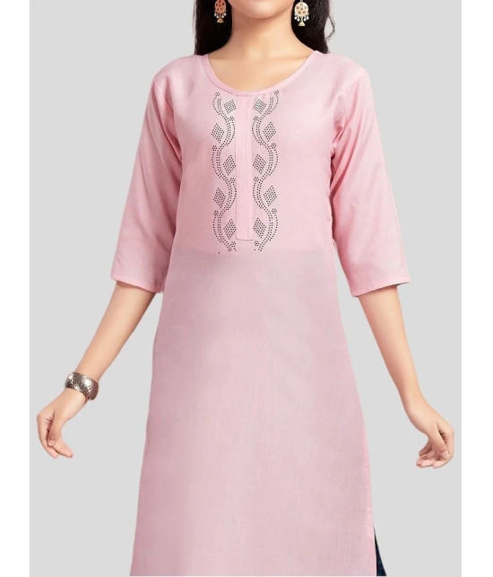 Aarika Pink Cotton Girls Kurta and Sharara Set ( Pack of 1 ) - None