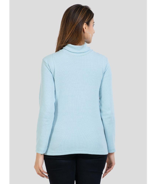 YHA Cotton Blend Blue Pullovers - Single - None