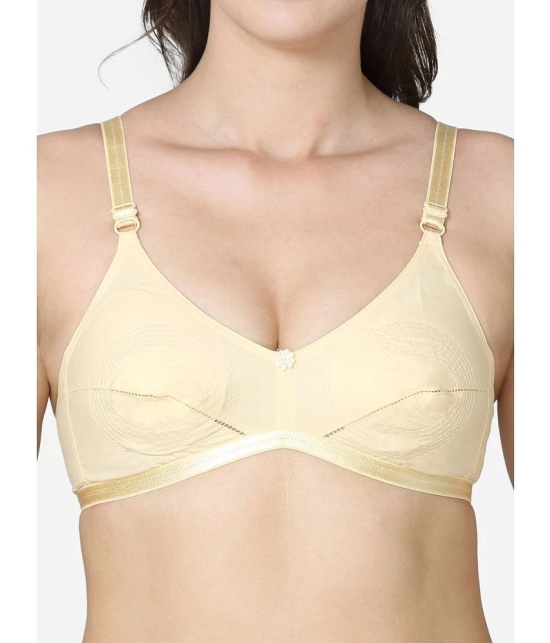 VStar - Nude Cotton Non Padded Womens Everyday Bra ( Pack of 1 ) - None