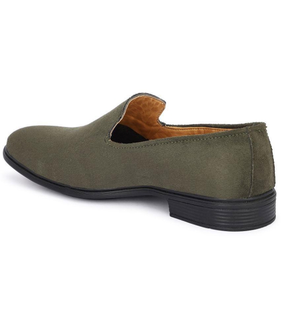 Buxton - Green Men's Slip-on Shoes - 8