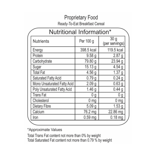 MUESLI FRUIT & NUT 200G (20 PCS)