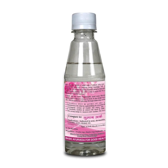 Basic Ayurveda Gulab Ark/Rose Aroma Water 200Ml