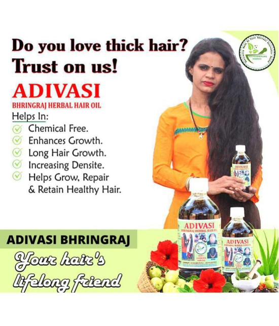 ADIVASI Anti Hair Fall Bhringraj Oil 300 ml ( Pack of 3 )