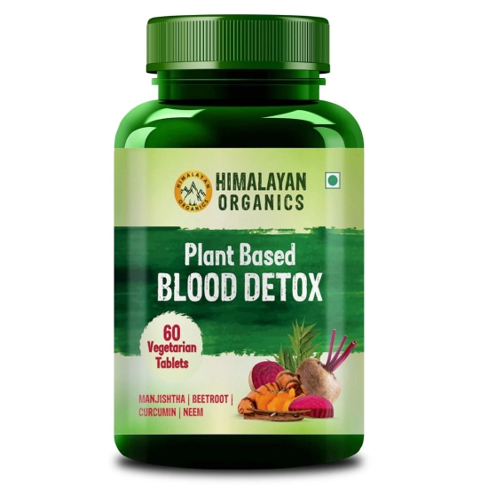 Himalayan Organics Blood Detox  Beetroot Curcumin Manjistha Extracts  Pimple  Acne Control  Natural Purifier  Cleanser  60 Tablets-Himalayan Organics Blood Detox | Beetroot Curcumin Manjistha Ext