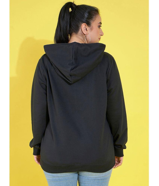 AUSTIVO Fleece Women''s Hooded Sweatshirt ( Black ) - None