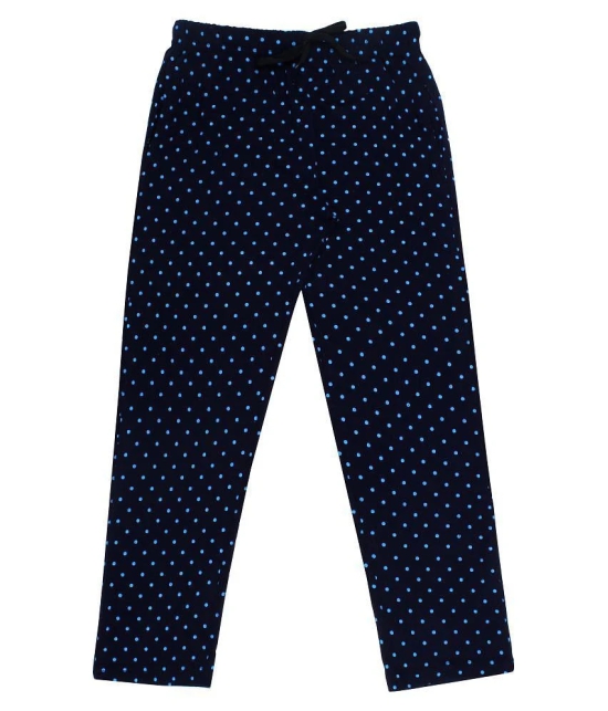 Diaz Pack of 1 Boys 100% Cotton Trackpant ( Navy ) - None