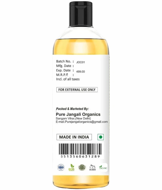 PURE Jangali ORGANICS Castor Oil for Skin & Hair Oil-100ML Hair Oil (200 ml)