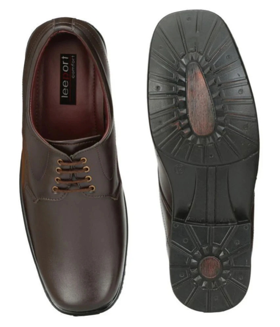 Leeport - Brown Mens Formal Shoes - None