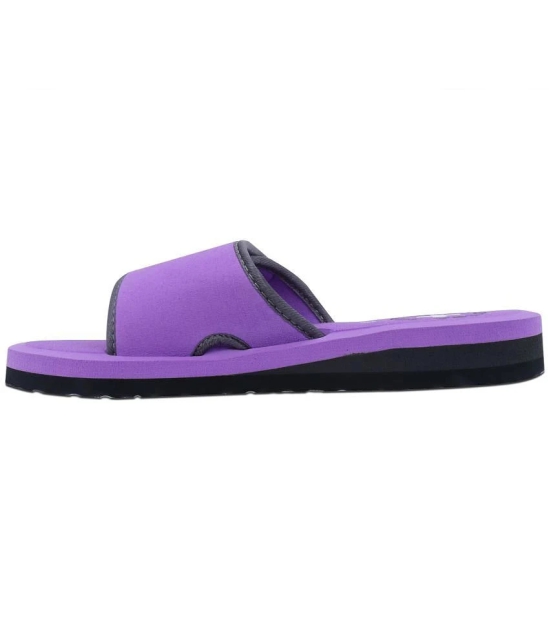 DOCTOR EXTRA SOFT - Purple  Womens Slide Flip flop - None