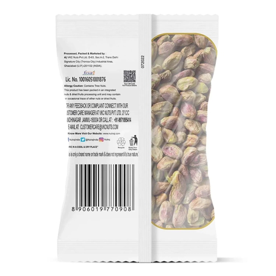 Nutraj California Pistachios Kernels (Pista) 100gm 100g (Pack of 2)