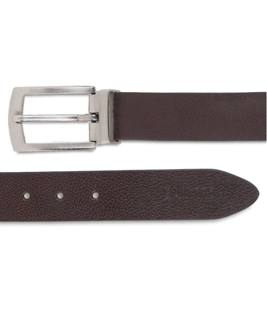 samtroh - Brown Leather Mens Casual Belt ( Pack of 1 ) - None