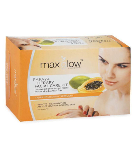 MaxGlow PAPAYA THERAPY FACIAL CARE KIT Facial Kit gm Pack of 7