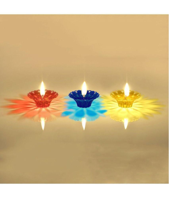 Craftam - Floating Diya 1 8 gm ( Pack of 24 )