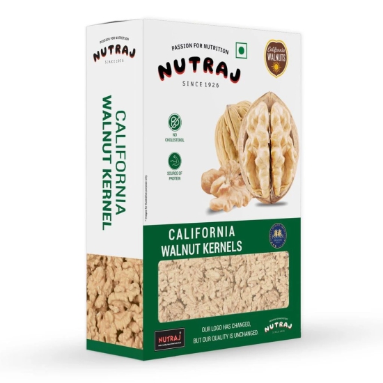 Nutraj California Walnut Kernels 1 Kg (250g X 4)