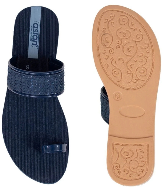 ASIAN Blue Womens Daily Slipper - None