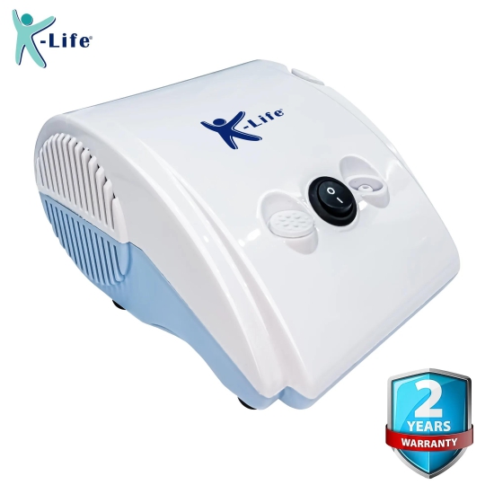 K-life 104-B Steam Respiratory Machine Kit For Baby Adults kids Asthma Inhaler Patients Nebulizer  (White)