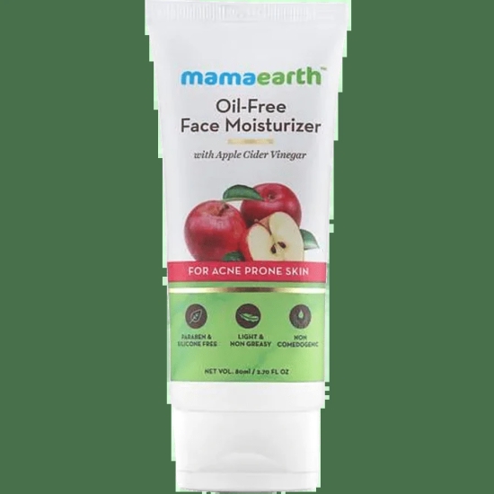 Mamaearth Oil Free Moisturiser For Face With Apple Cider Vinegar For Acne Prone Skin, 80 ml