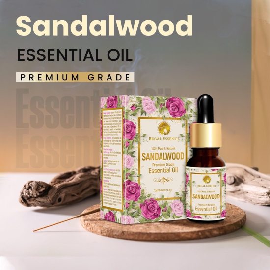 Regal Essence  Sandalwood Essential Oil For Skin & Face-15ml