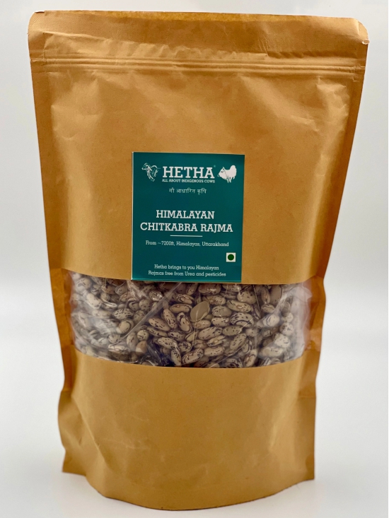 Himalayan Chitkabra Rajma (Size - 500g) by HETHA ORGANICS LLP