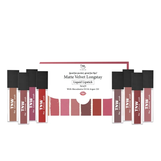 Mini Liquid Lipstick Pack of 8 with box