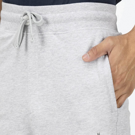 Solid Shorts - Heather Grey-XXL