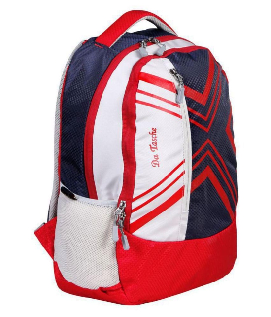 Da Tasche Red 35 Ltrs School Bag for Boys & Girls