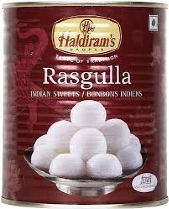 Haldirams Rasgulla, 500 g Tin