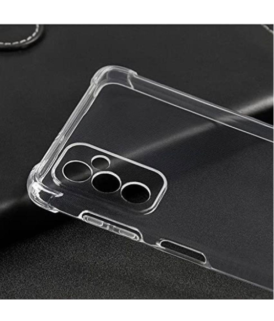 Case Vault Covers - Transparent Silicon Silicon Soft cases Compatible For Samsung Galaxy M52 5G ( Pack of 1 ) - Transparent