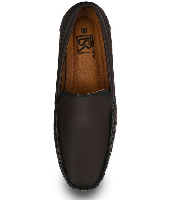 ShoeRise Brown Men's Slip on - 8