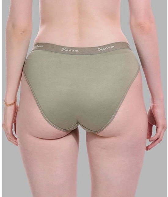 Madam Olive Cotton Lycra Solid Womens Hipster ( Pack of 1 ) - None