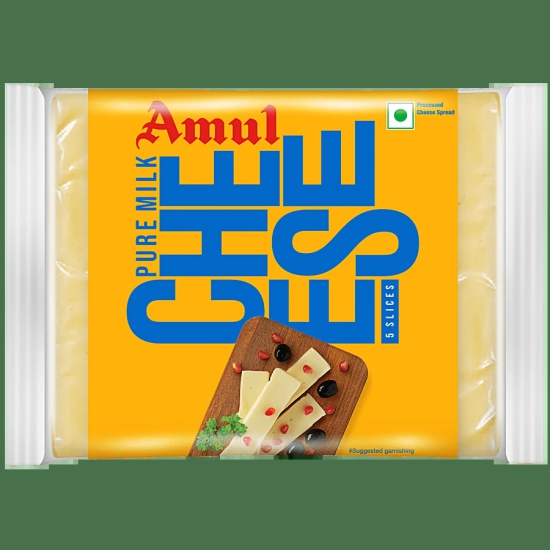 Amul Cheese Slices, 100 Gm, 1 Pc