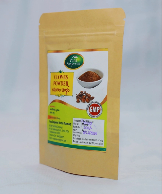 Vana Sanjeevini  Herbal Pharmacy Clove Powder 50gm