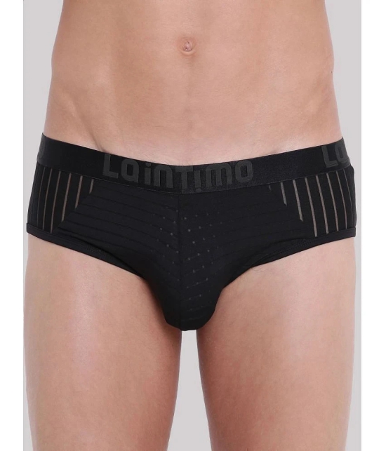 La Intimo - Black LIBR003 Polyester Mens Briefs ( Pack of 1 ) - None