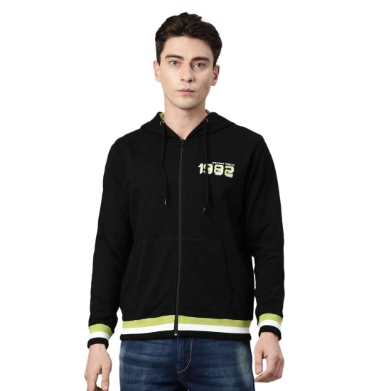 TVS Racing Hooded Sweatshirt-Premium 100% Compact Cotton French Terry-Stylish and Comfortable for Men-Sweatshirt for Men with Ribbed Bottom and Cuff-Easy to Wear & Wash-Printed Sweatshirt for Men