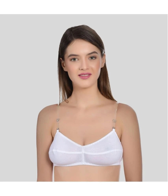 AIMLY - Multicolor Cotton Blend Non Padded Womens Everyday Bra ( Pack of 2 ) - None