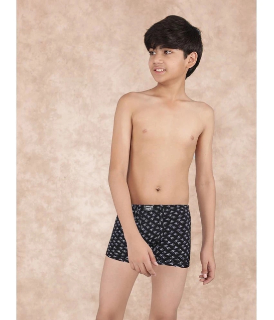 Pack of 3 Dollar Bigboss Cotton Blend Boys Trunks ( Multi Color ) MBKTR-10-CZYLNG-PO3-CO3 - None