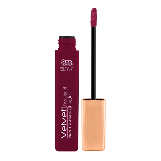 Beauty Berry Velvet Matte Liquid Non-Transfer Lipgloss-Shade 21