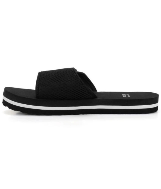 DOCTOR EXTRA SOFT - Black Mens Slide Flip Flop - None