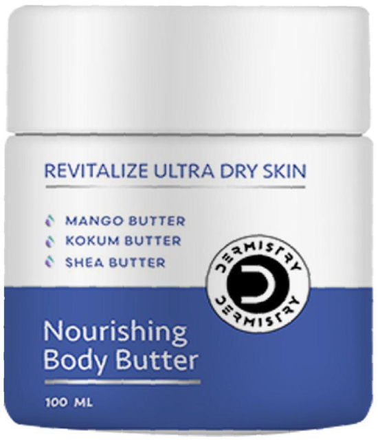 Dermistry Ultra Dry Nourishing Revitalizing Body Butter for Sensitive & Dry Skin With Mango Butter Kokum Butter & Shea Butter Instant Nourishing Dryness Control Hydration & Deep Moisturizati