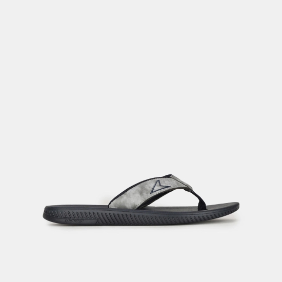 Power Black Flip Flop For Men BLACK size 7