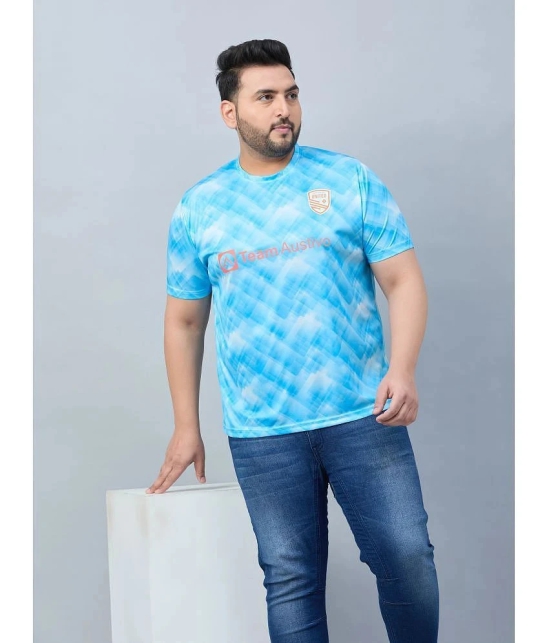 AUSTIVO Multicolor Polyester Regular Fit Mens Sports T-Shirt ( Pack of 1 ) - None