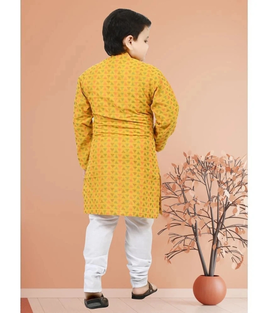 Arshia Fashions Yellow Cotton Blend Boys ( Pack of 1 ) - None